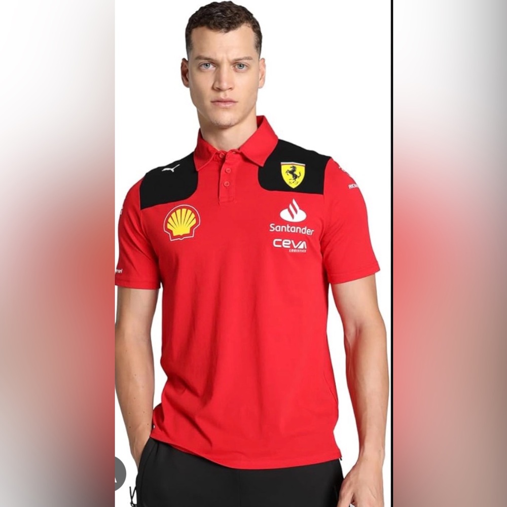 PUMA Scuderia Ferrari F1 Team Polo Shirt | Official Formula 1 | XL